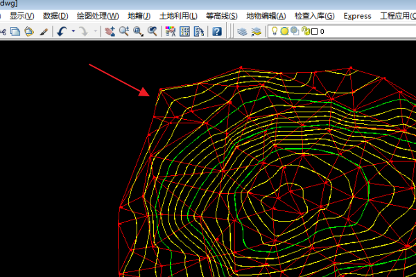 CASS绘制等高线，赶快学起来。（2）
