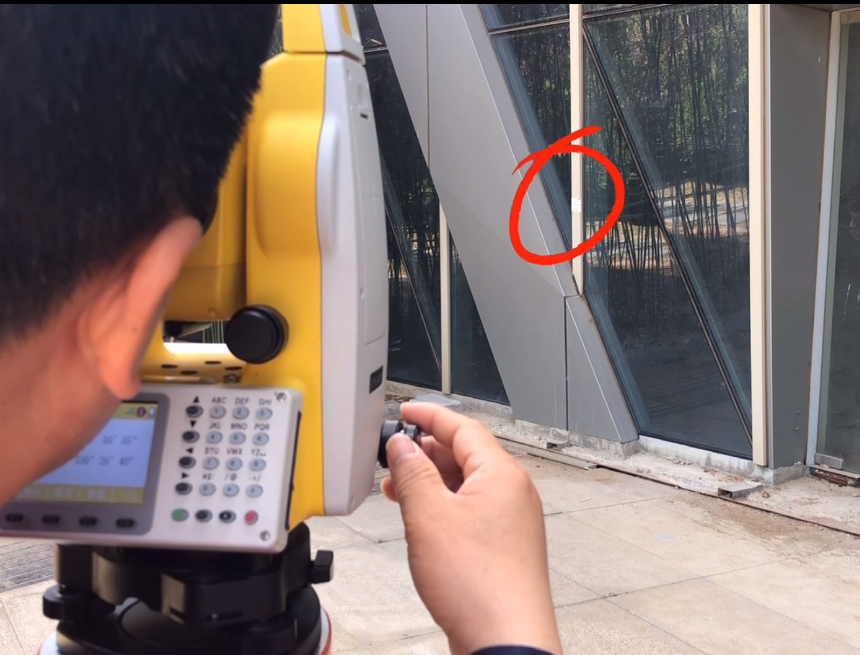 全站仪的水平角观测方法:方向观测法!