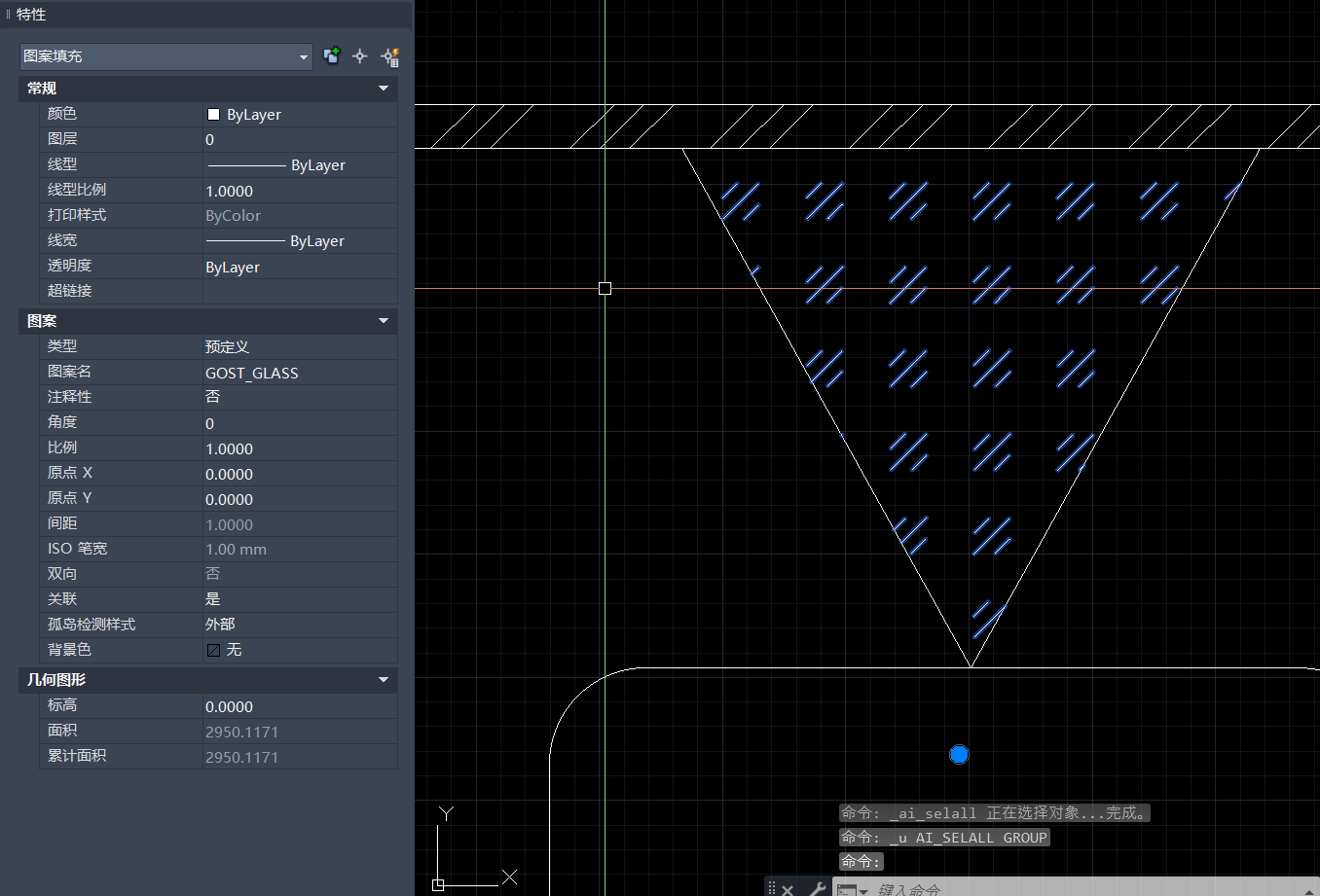 CAD选中对象后,特性栏中不显示?