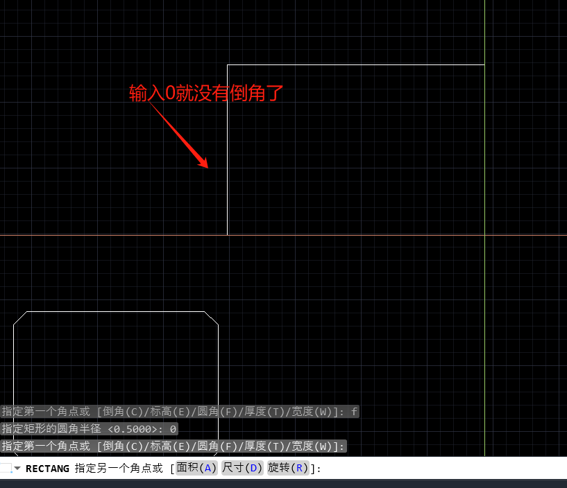 你的CAD画出矩形自带倒角?这样设置随意转换!
