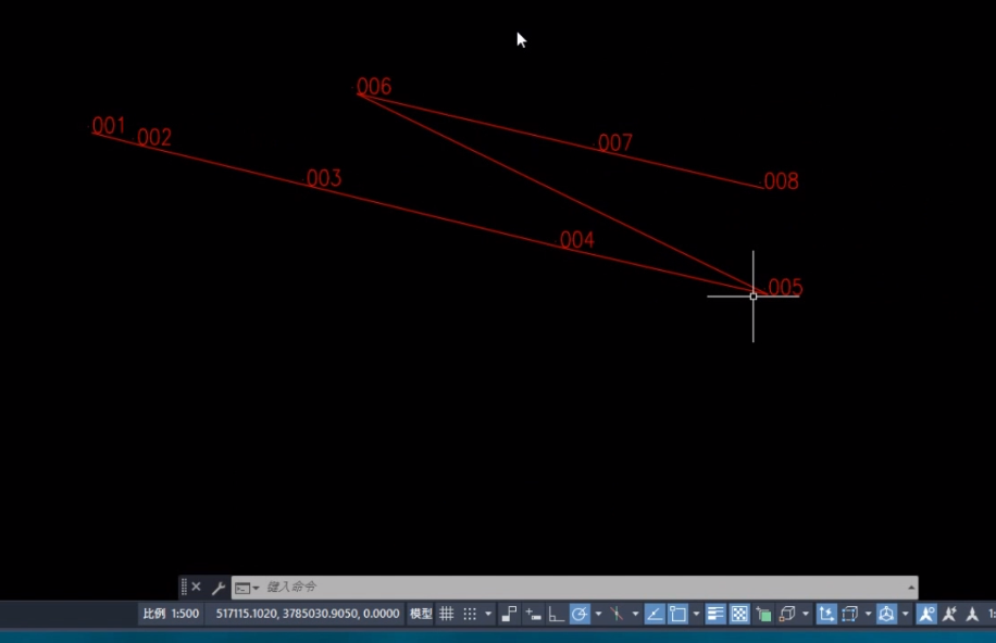 CAD小插件：点号顺序连线！