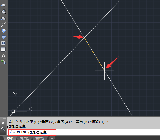 CAD如何创建无限长的线？